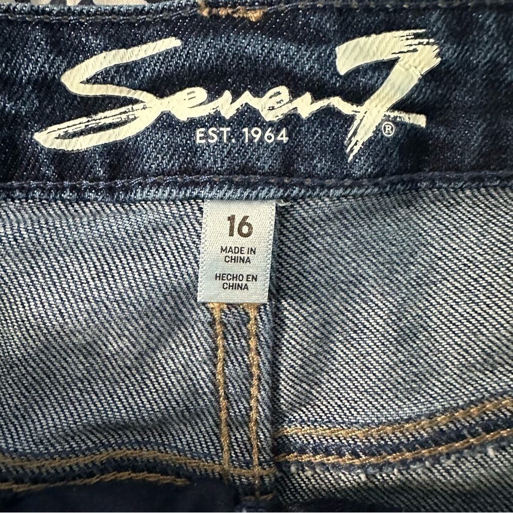 Seven7 women's size 16 straight leg jeans - Picture 4 of 5